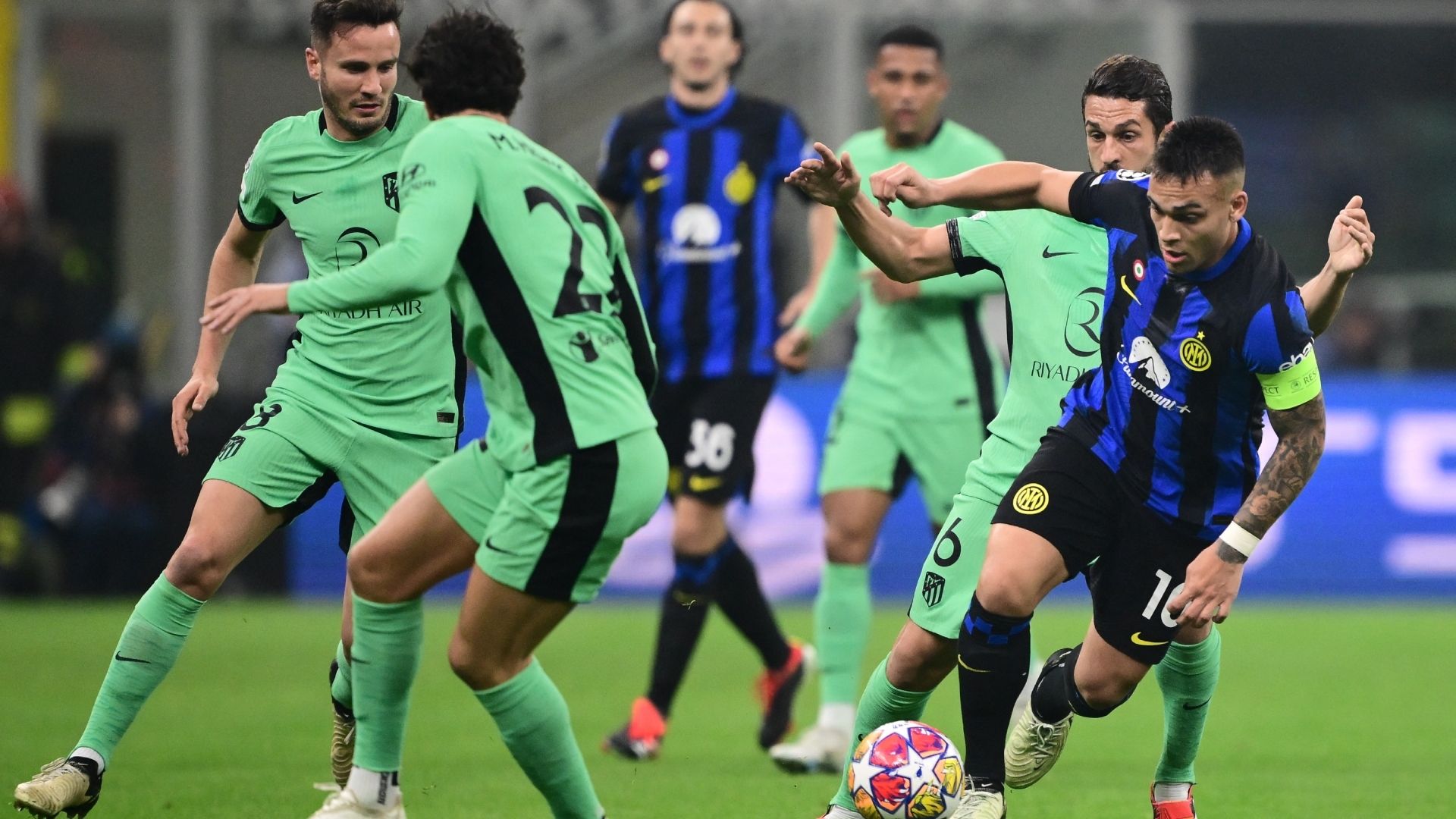 Inter Atlético de Madrid Lautaro Martínez Champions League 2023-24