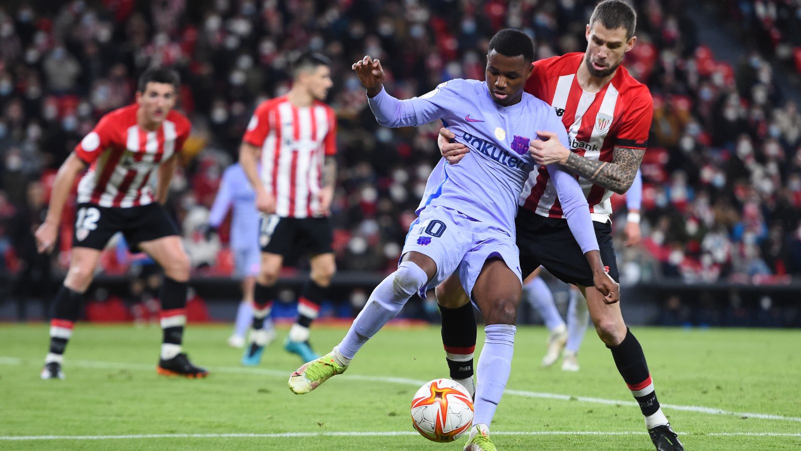 Ansu Fati Athletic Bilbao Barcelona 20012022