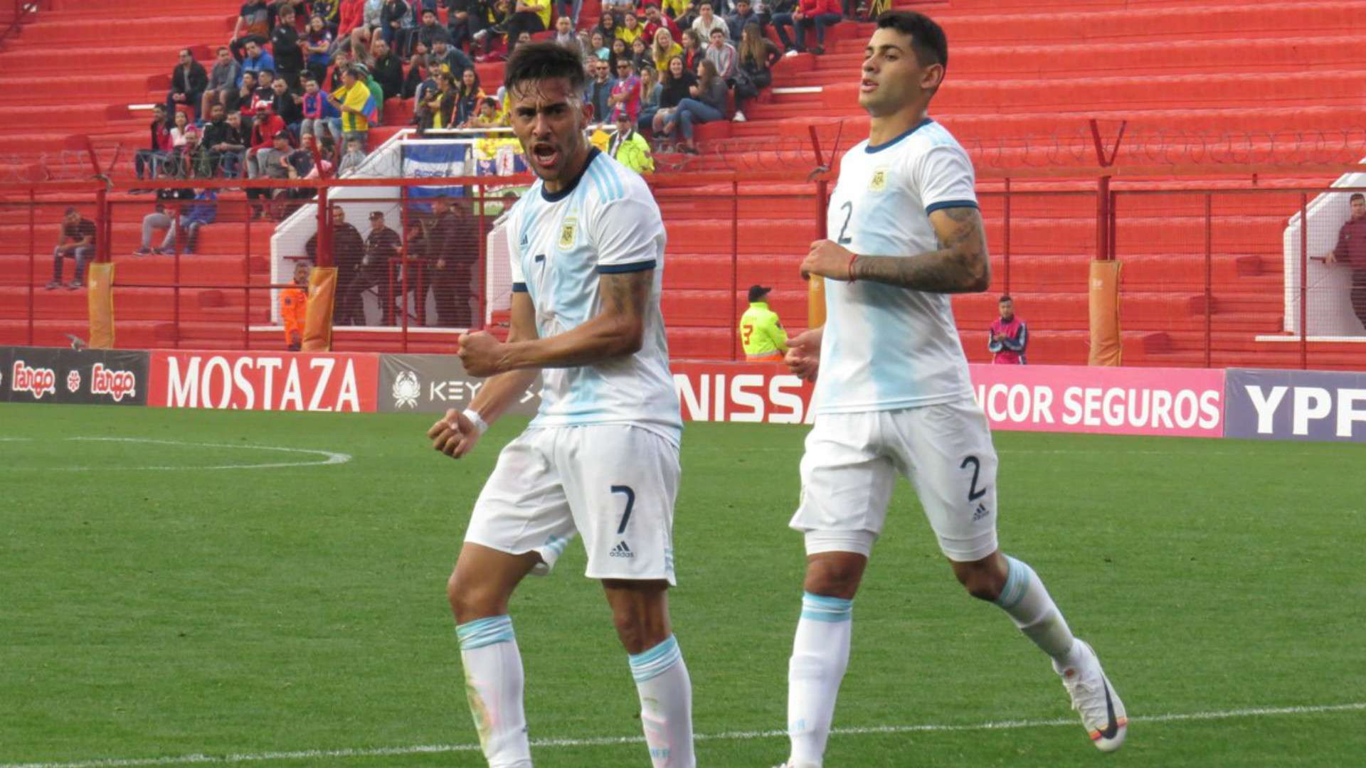 Nicolas Gonzalez Argentina Colombia Sub-23 Amistoso 08092019