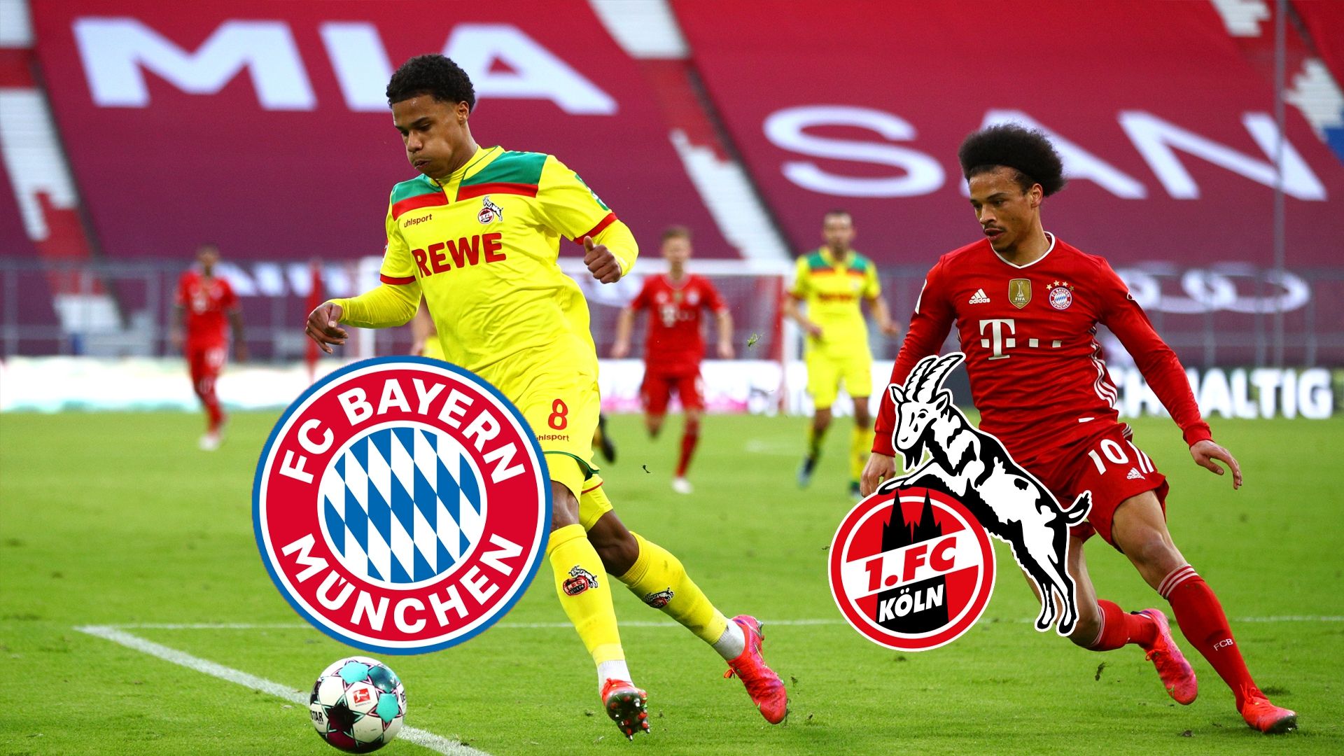 fc bayern münchen 1. fc köln TV Live-ticker live-stream heute gfx