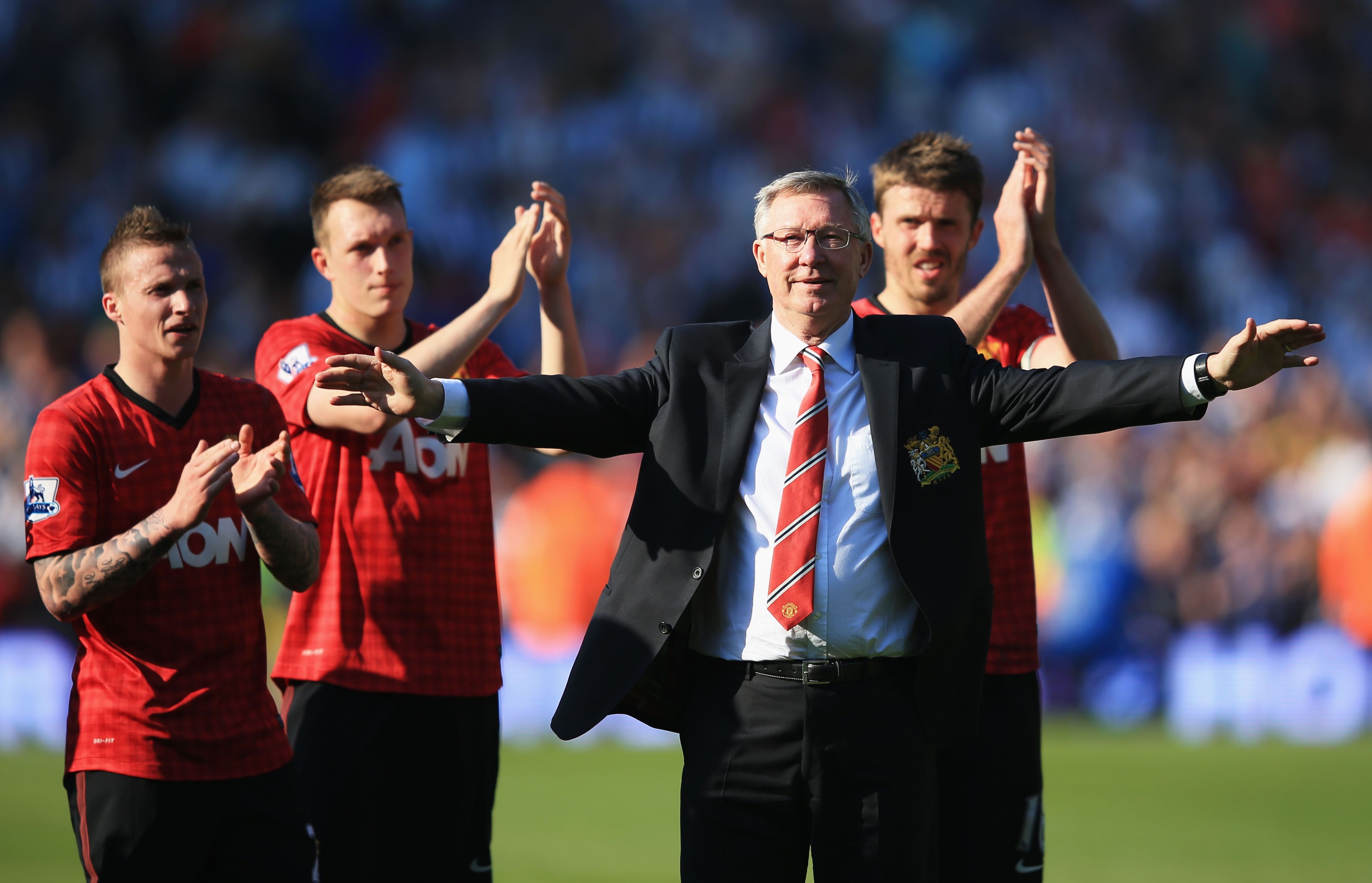 Sir Alex Ferguson's last match as Man United manager