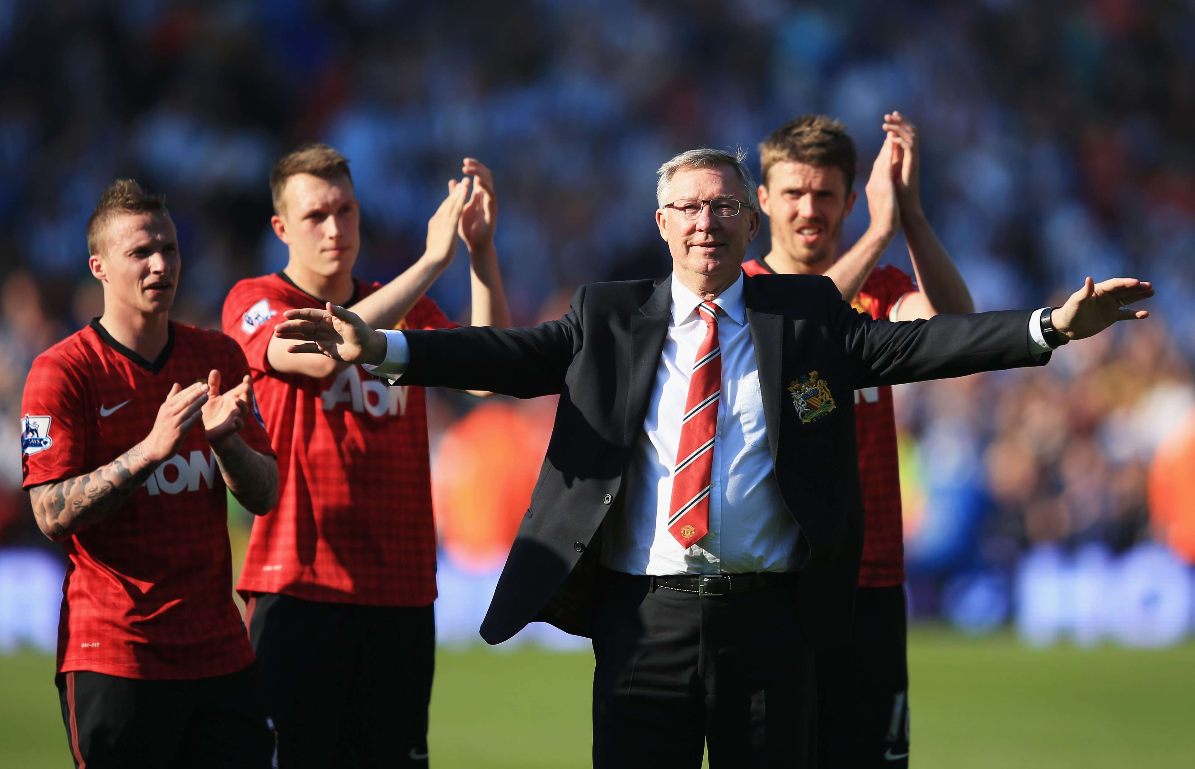 Sir Alex Ferguson's last match as Man United manager