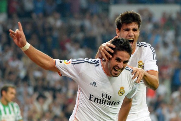 Isco, Morata, Real Madrid v Betis - Liga BBVA