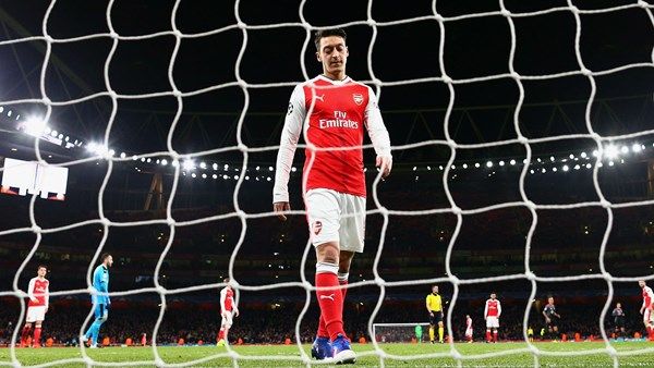Ozil - Arsenal vs Bayern Munich