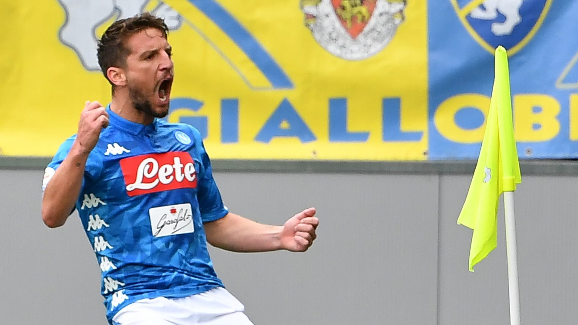 Dries Mertens Frosinone Napoli Serie A