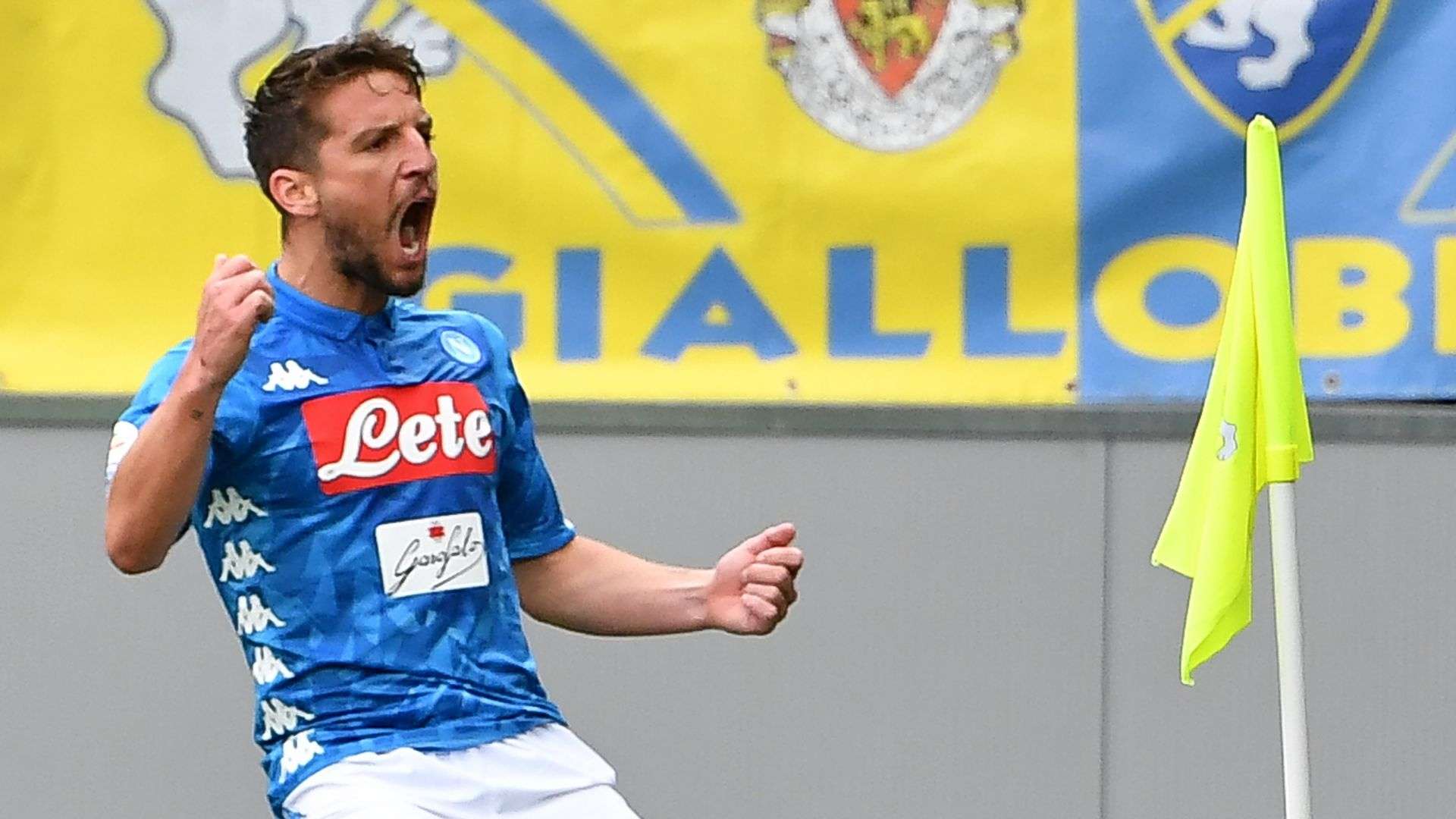 Dries Mertens Frosinone Napoli Serie A