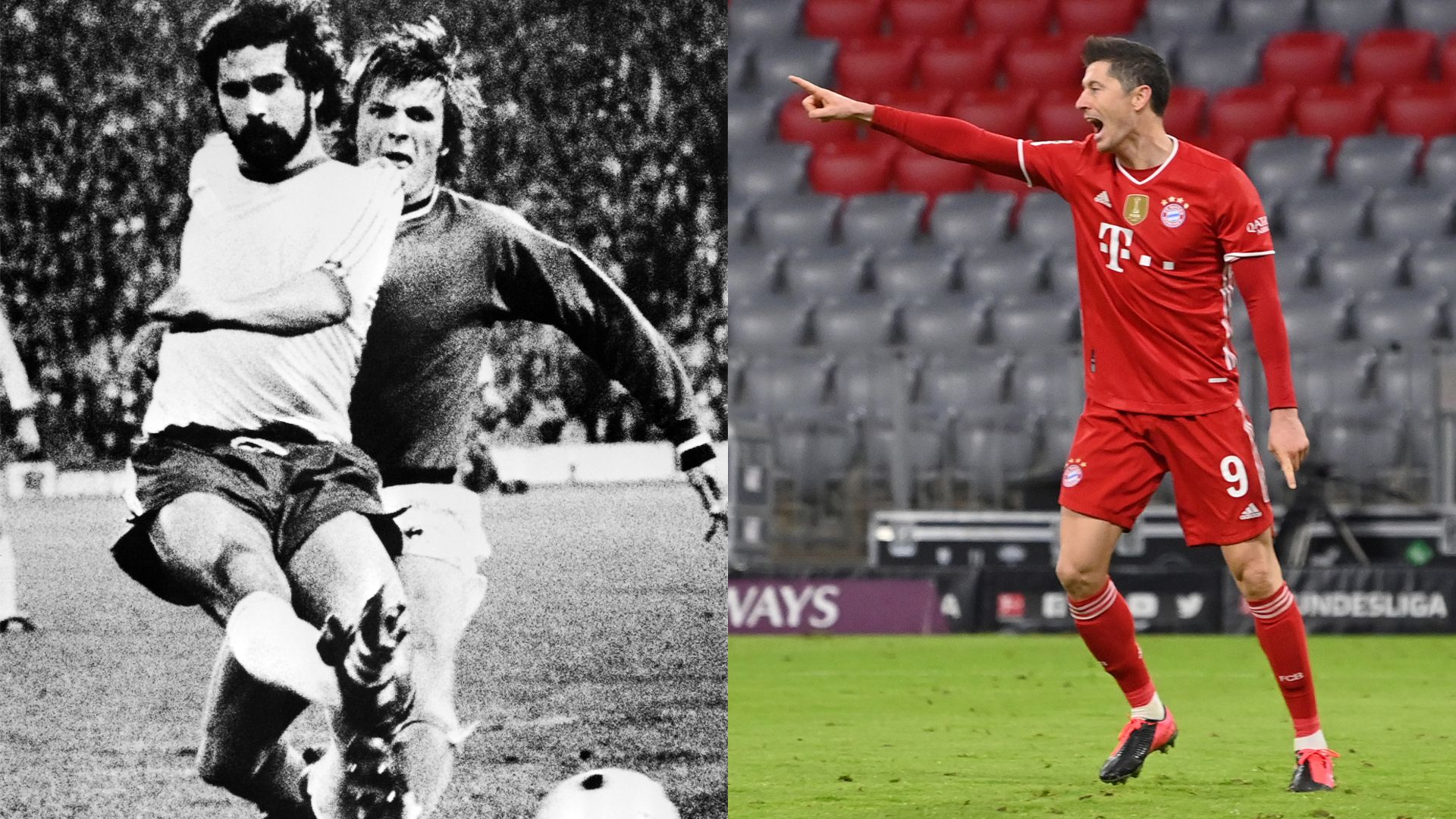 header gettyimages Robert lewandowski gert müller rekorde tore fc bayern münchen