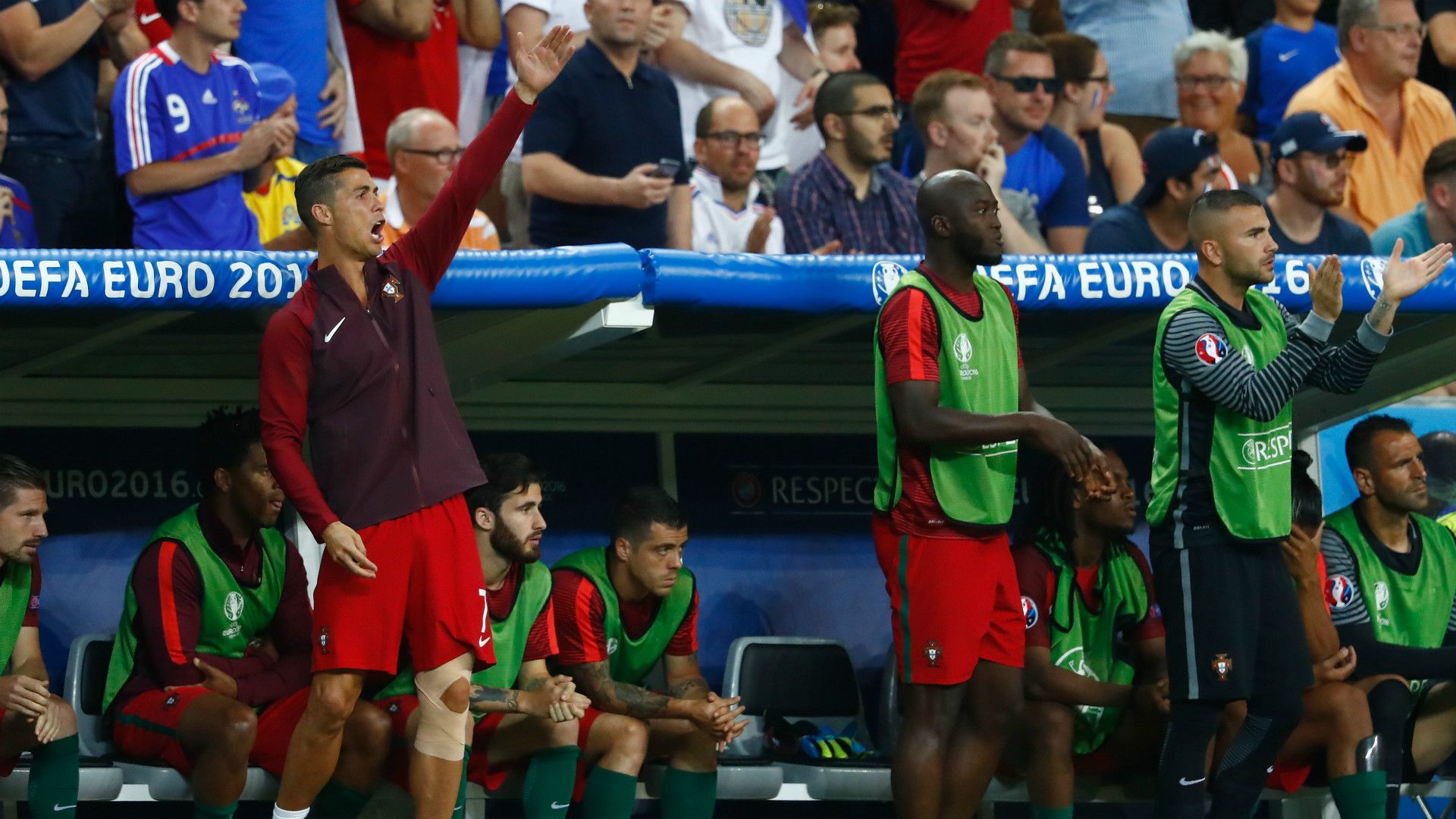 Cristiano Ronaldo Portugal France UEFA Euro 10072016