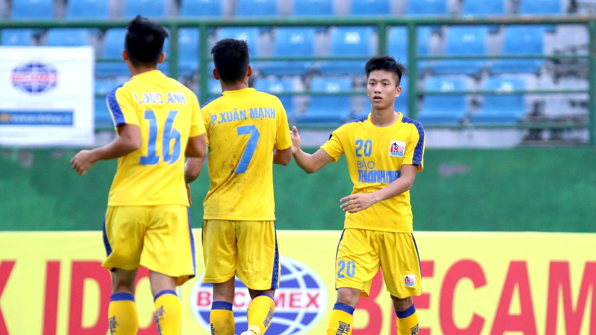 U21 B.Bình Dương U21 SLNA VCK U21 Báo Thanh Niên 2017