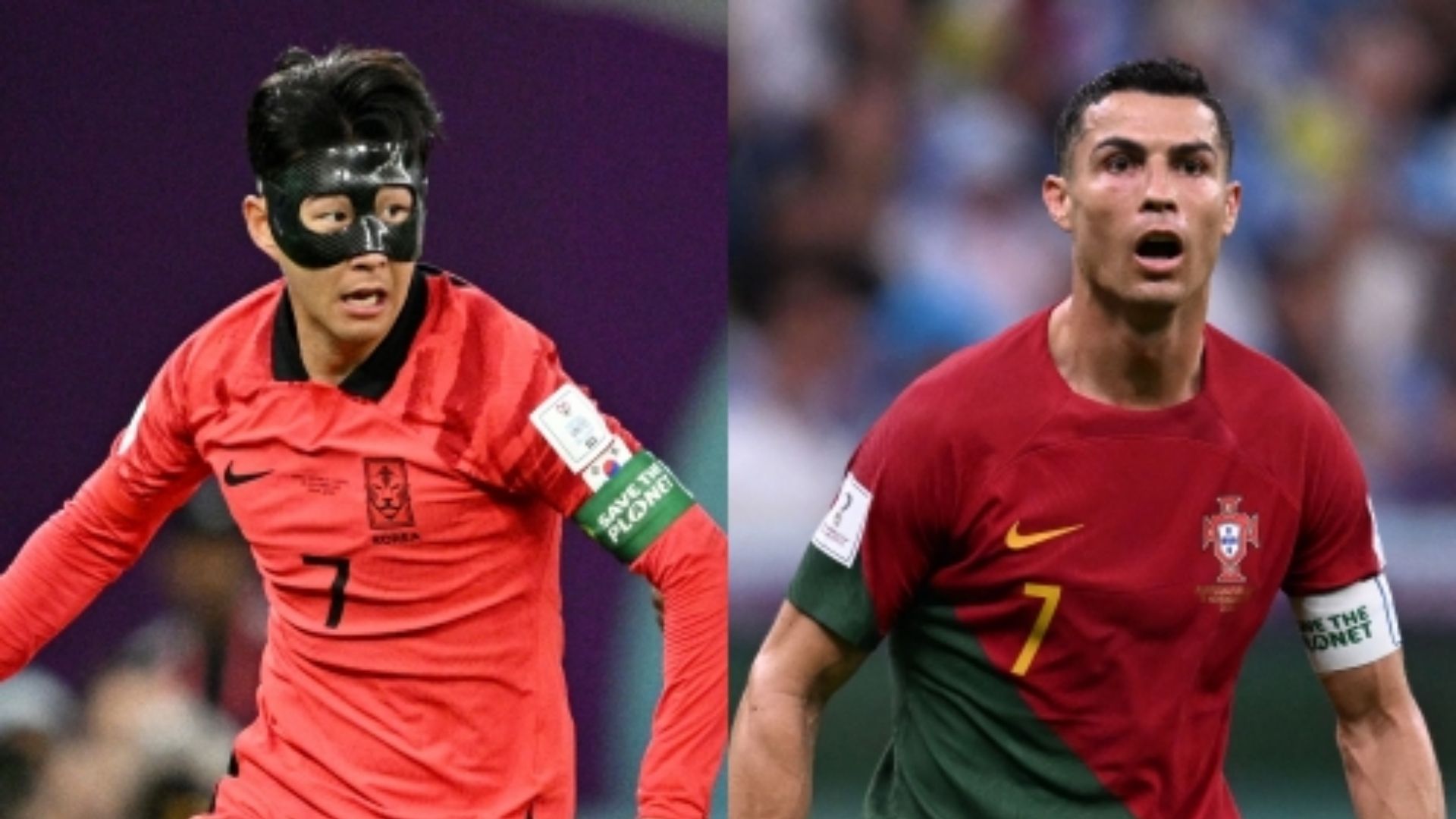 Son Heung-min Korea Republic Cristiano Ronaldo Portugal