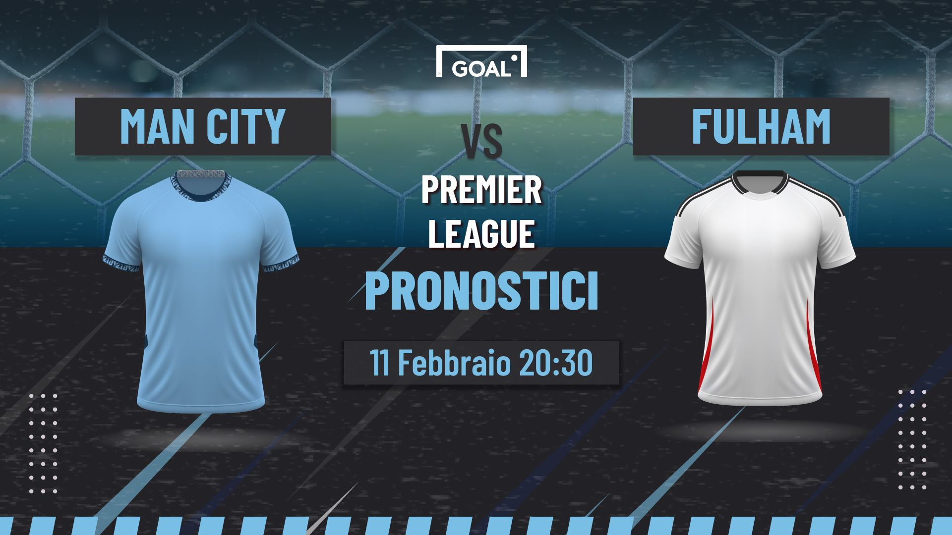 pronostici Manchester City - Fulham