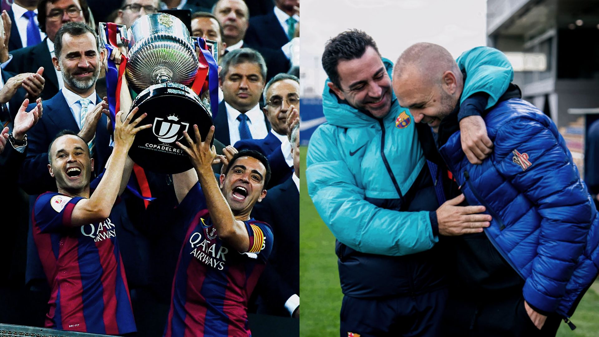 Xavi-Iniesta split