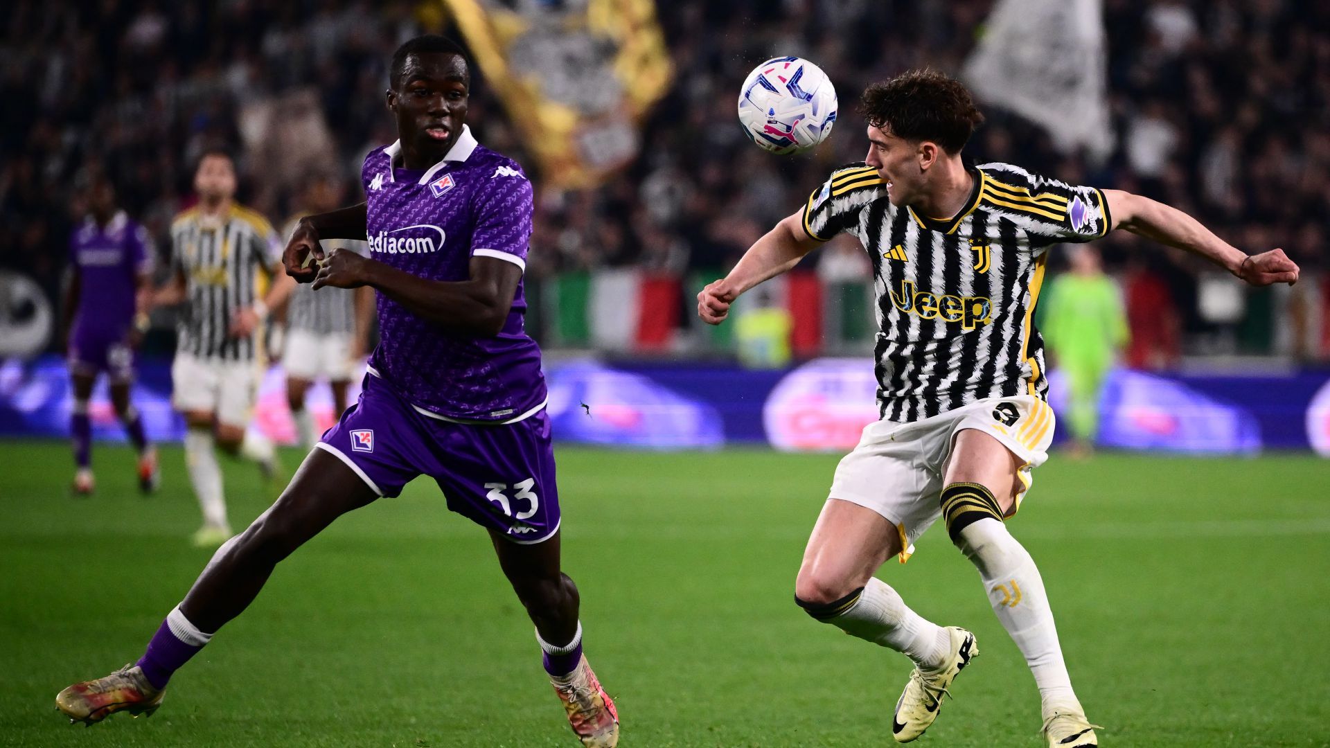 Dusan Vlahovic Michael Kayode Juventus Fiorentina Serie A