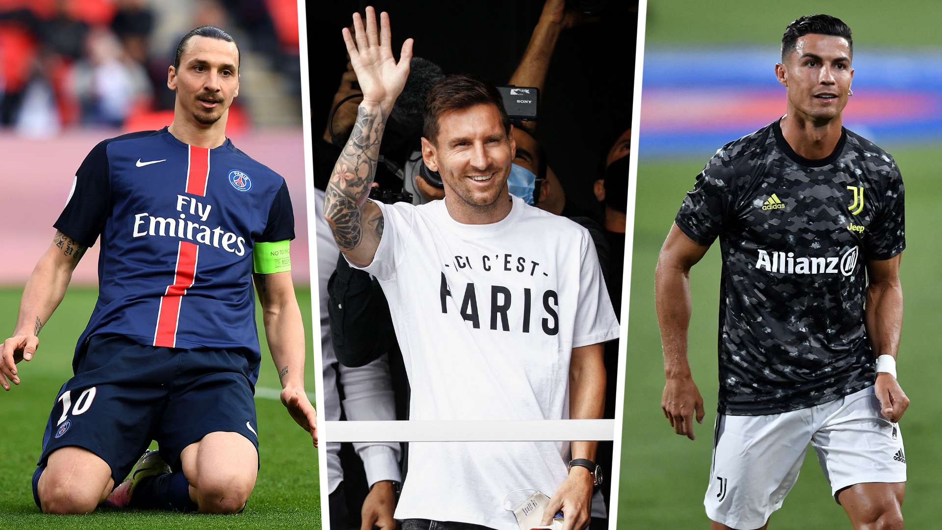 Messi ronaldo Ibrahimovic