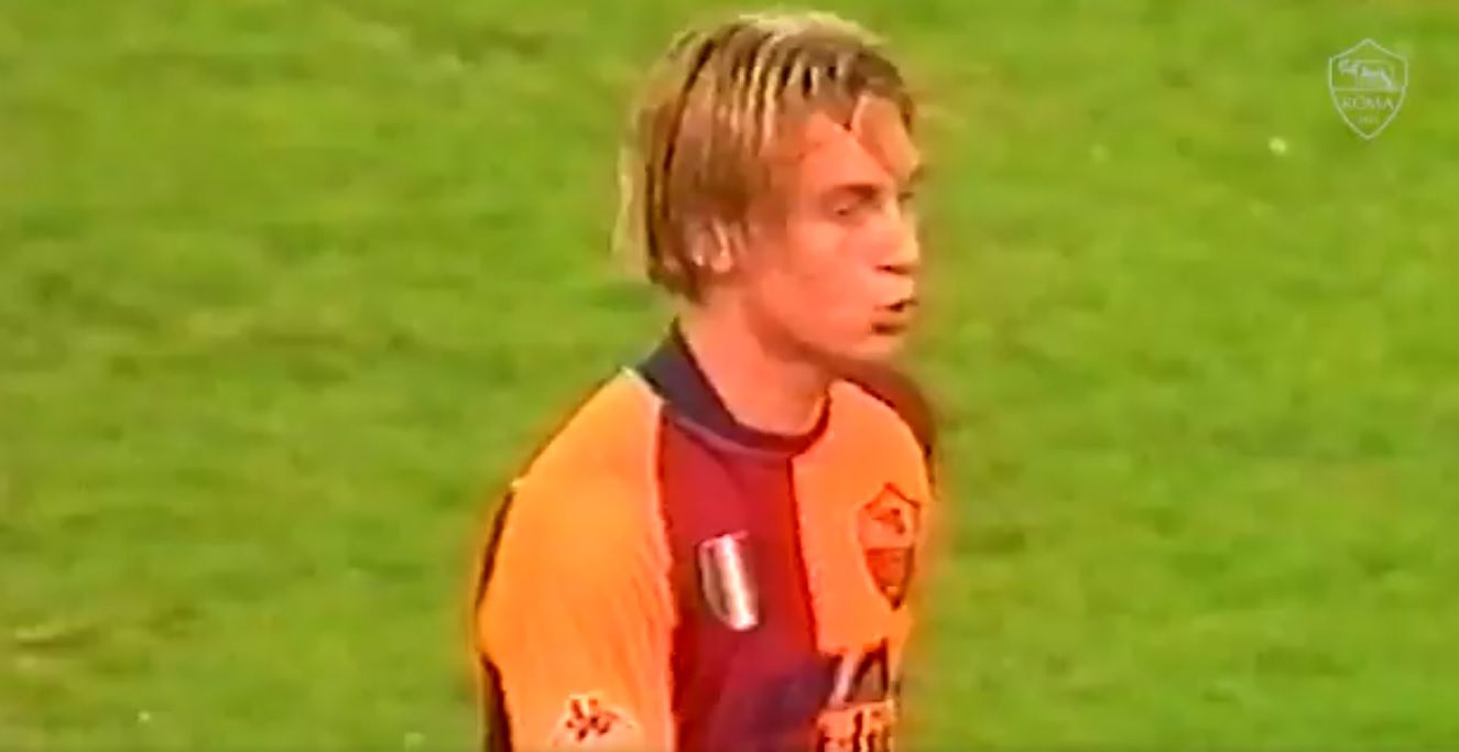 Daniele De Rossi Debut Roma 30102001