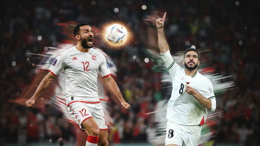Hamed Hamdan Palestine Ali Maâloul Tunisia GFX GOAL ONLY