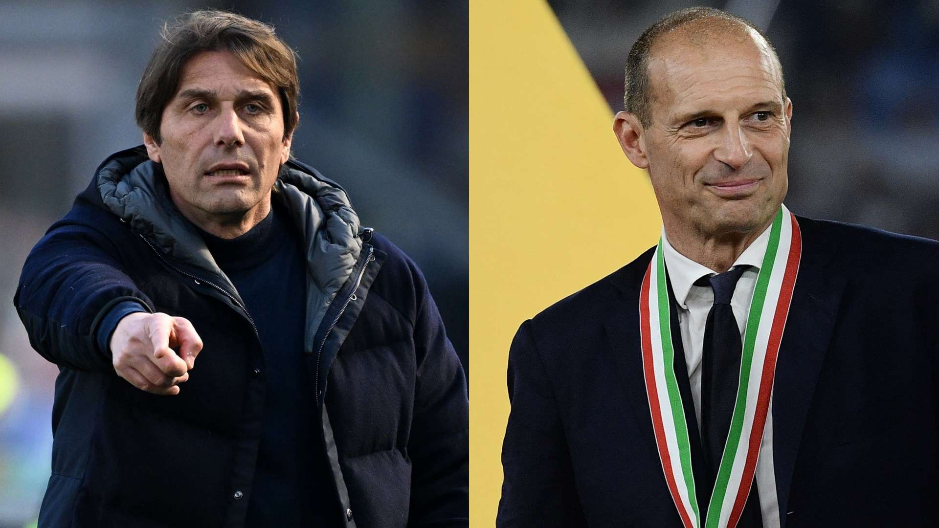 Antonio Conte Massimiliano Allegri