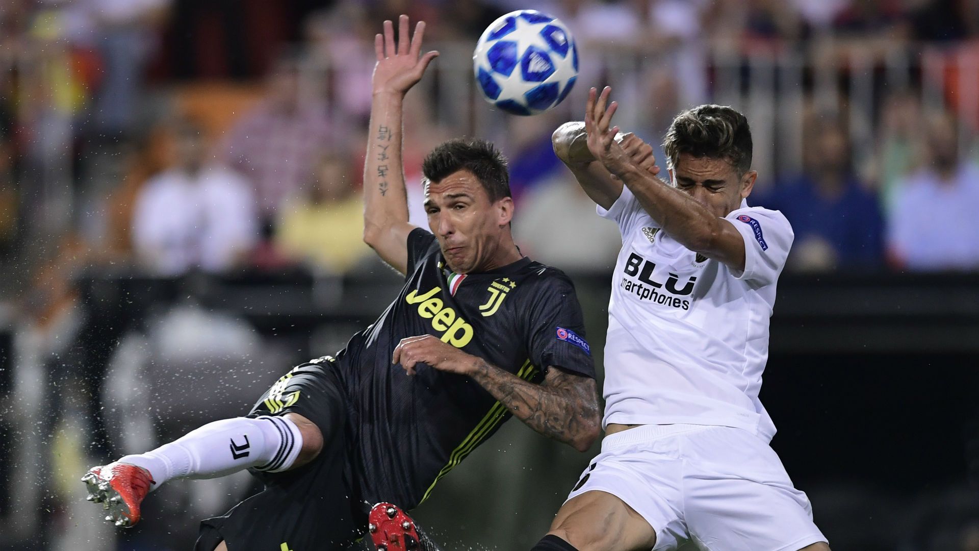 Mandzukic Valencia Juventus Champions League
