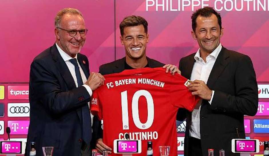 ONLY GERMANY Coutinho Salihamidzic Rummenigge Bayern Munchen