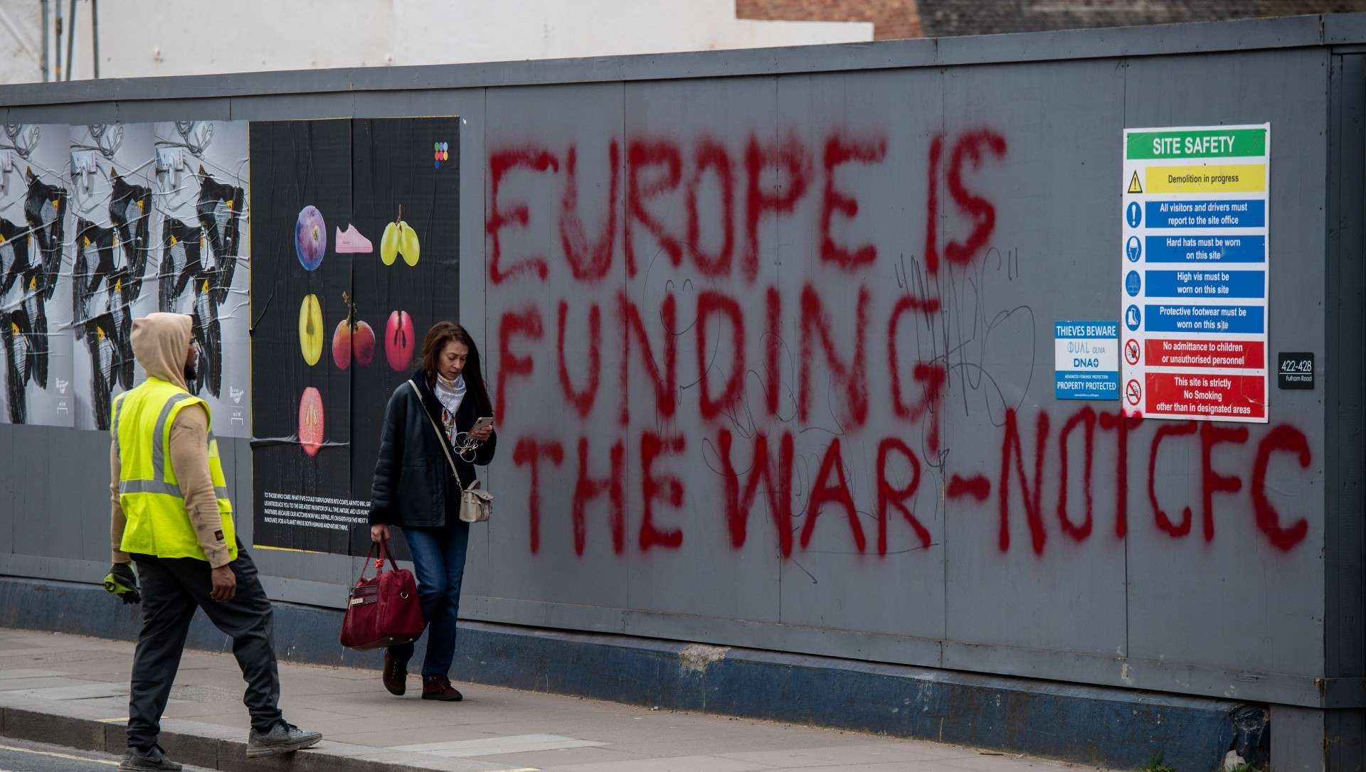 Europe is funding the war-not cfc