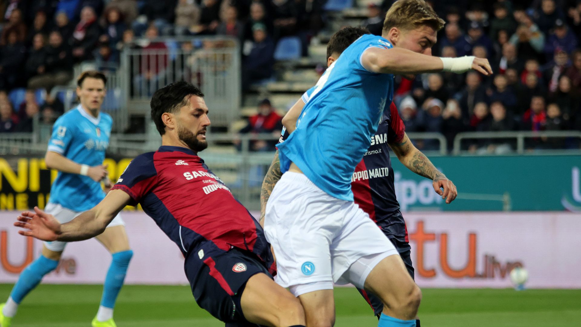 Hojlund Cagliari Napoli Serie A
