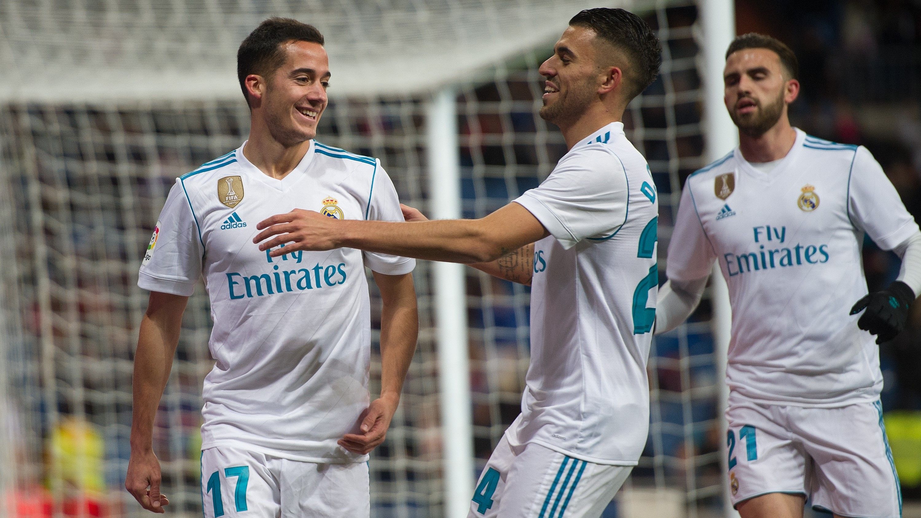 Lucas Vazquez Dani Ceballos Real Madrid Numancia Copa del Rey 10012018