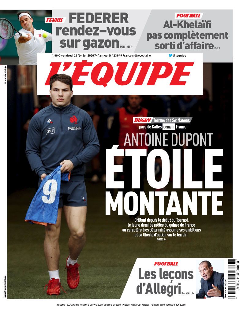 21 February L'Equipe