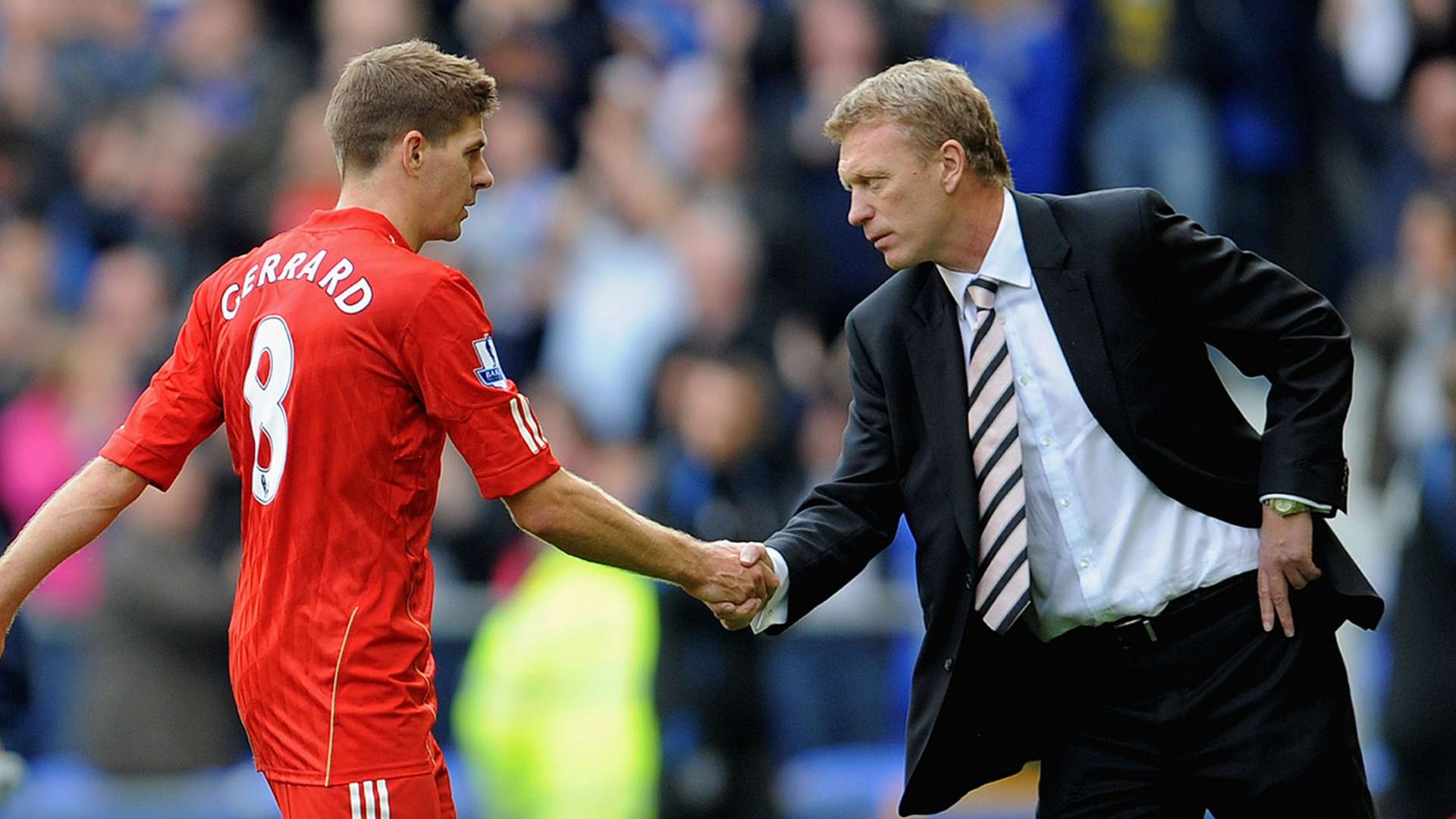 Steven Gerrard David Moyes Premier League 2010-11