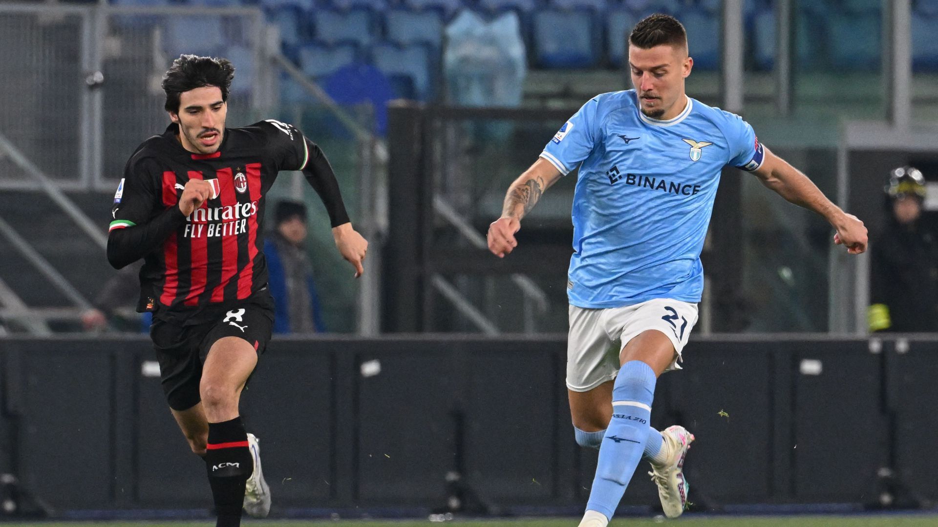 Sergej Milinkovic-Savic Lazio Milan Serie A