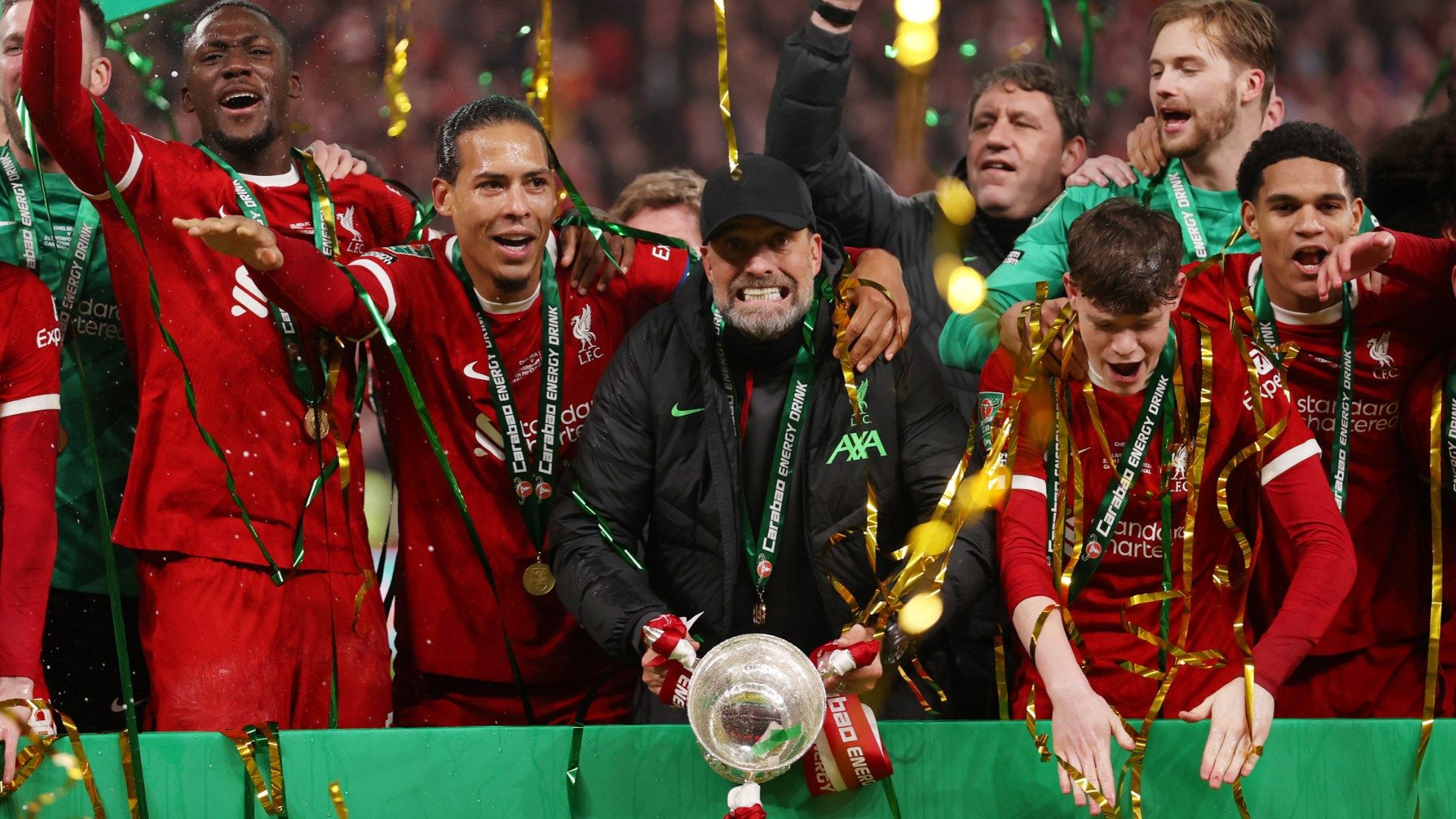 Jurgen Klopp Liverpool Chelsea League Cup 2023-24