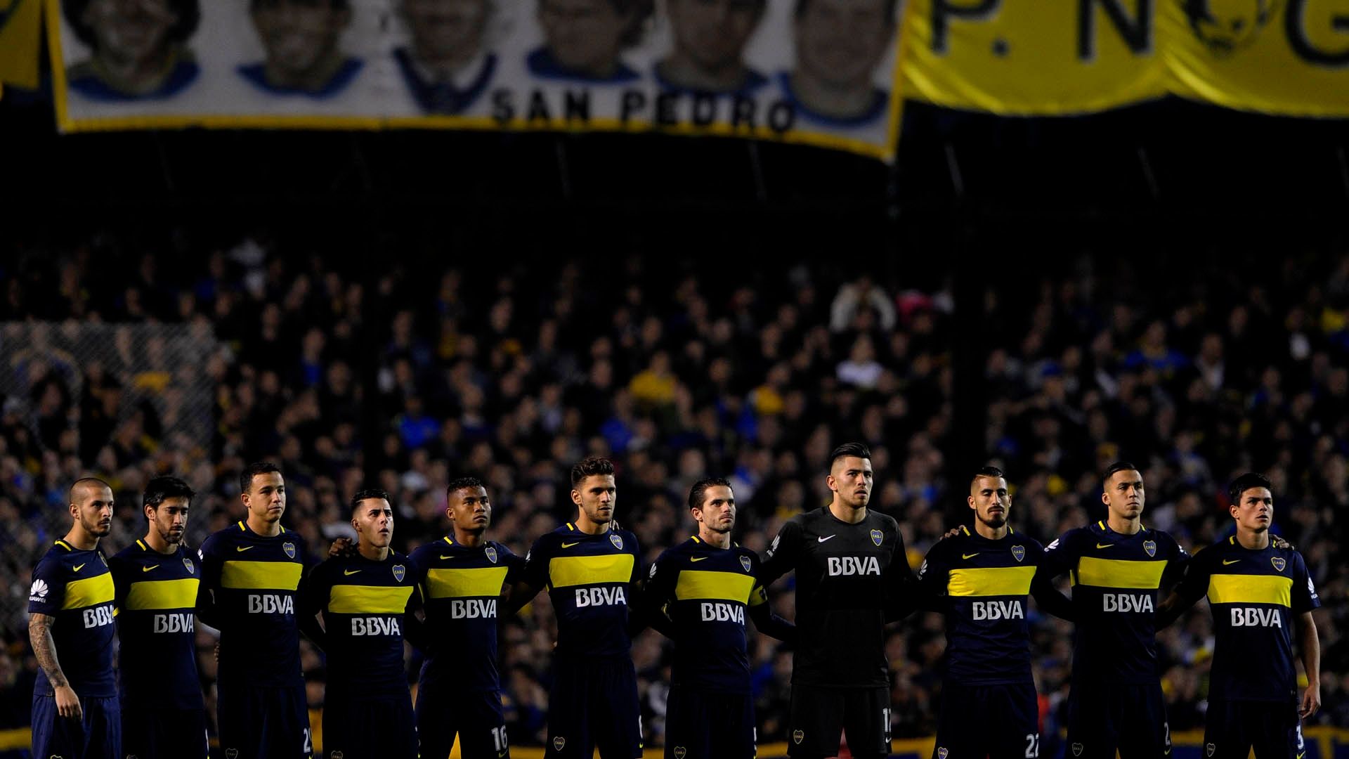 Boca Independiente minuto de silencio 050617