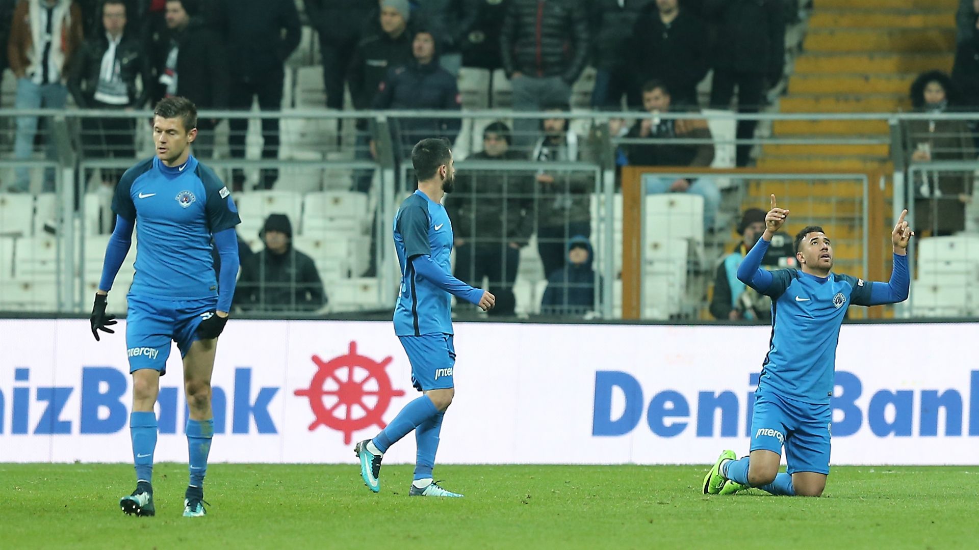 Kasimpasa's Trezeguet goal celebration vs Besiktas