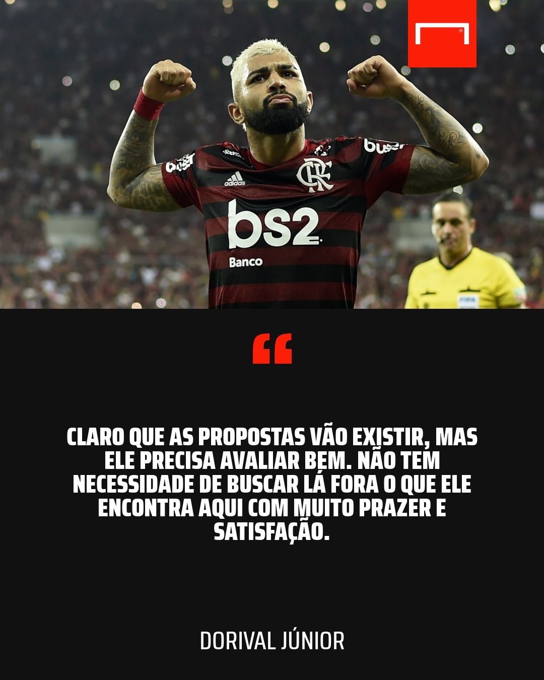 Gabigol Flamengo / Dorival Júnior