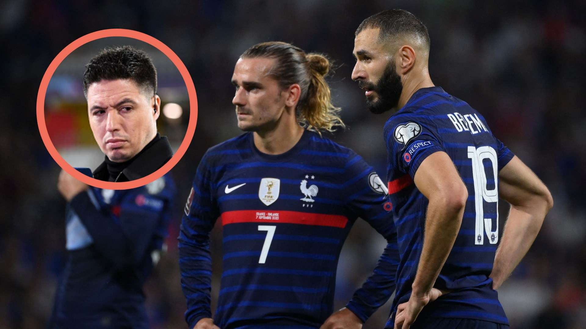 Samir Nasri Karim Benzema Antoine Griezmann