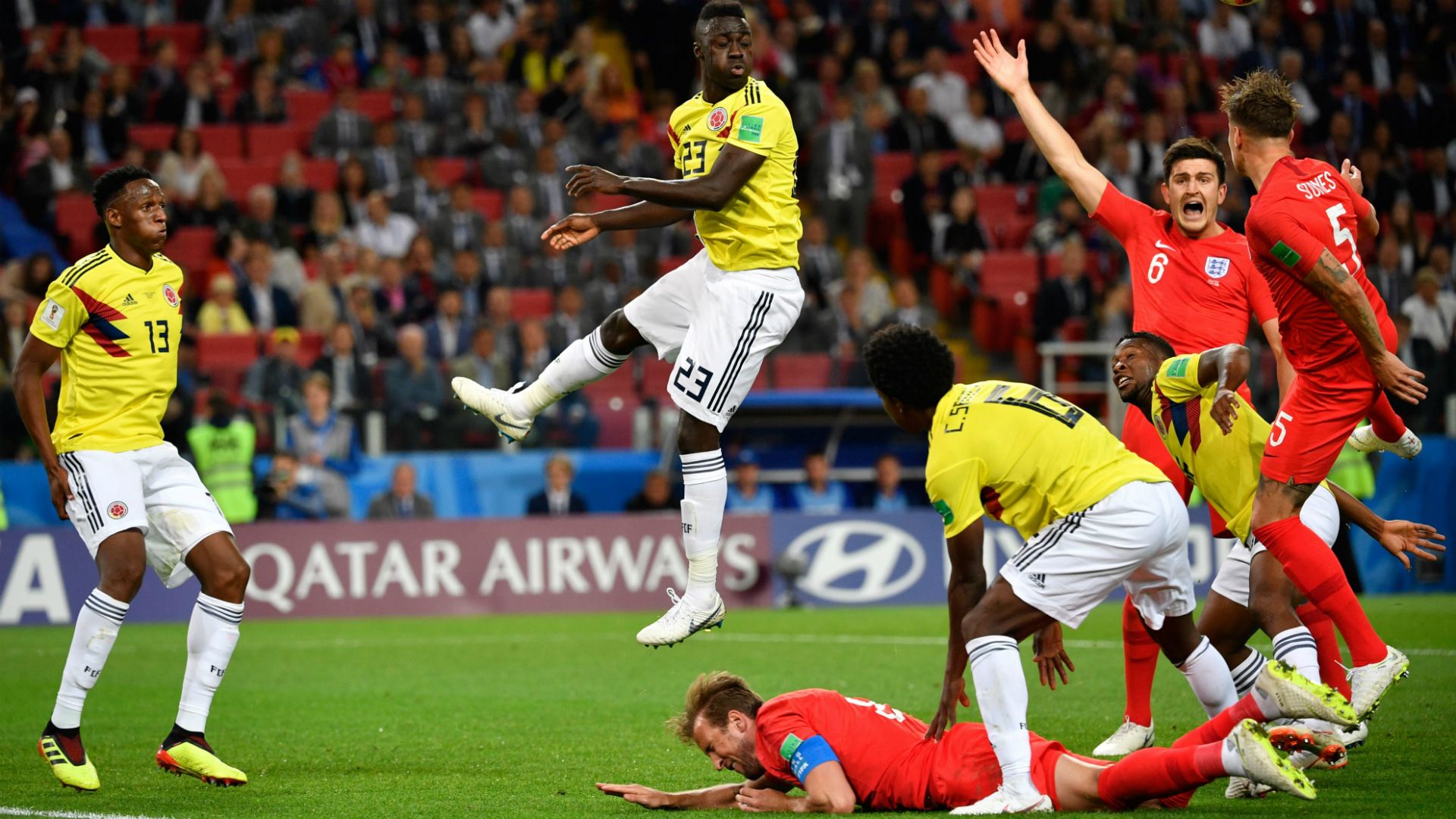 Sanchez Colombia England WC Russia 03072018