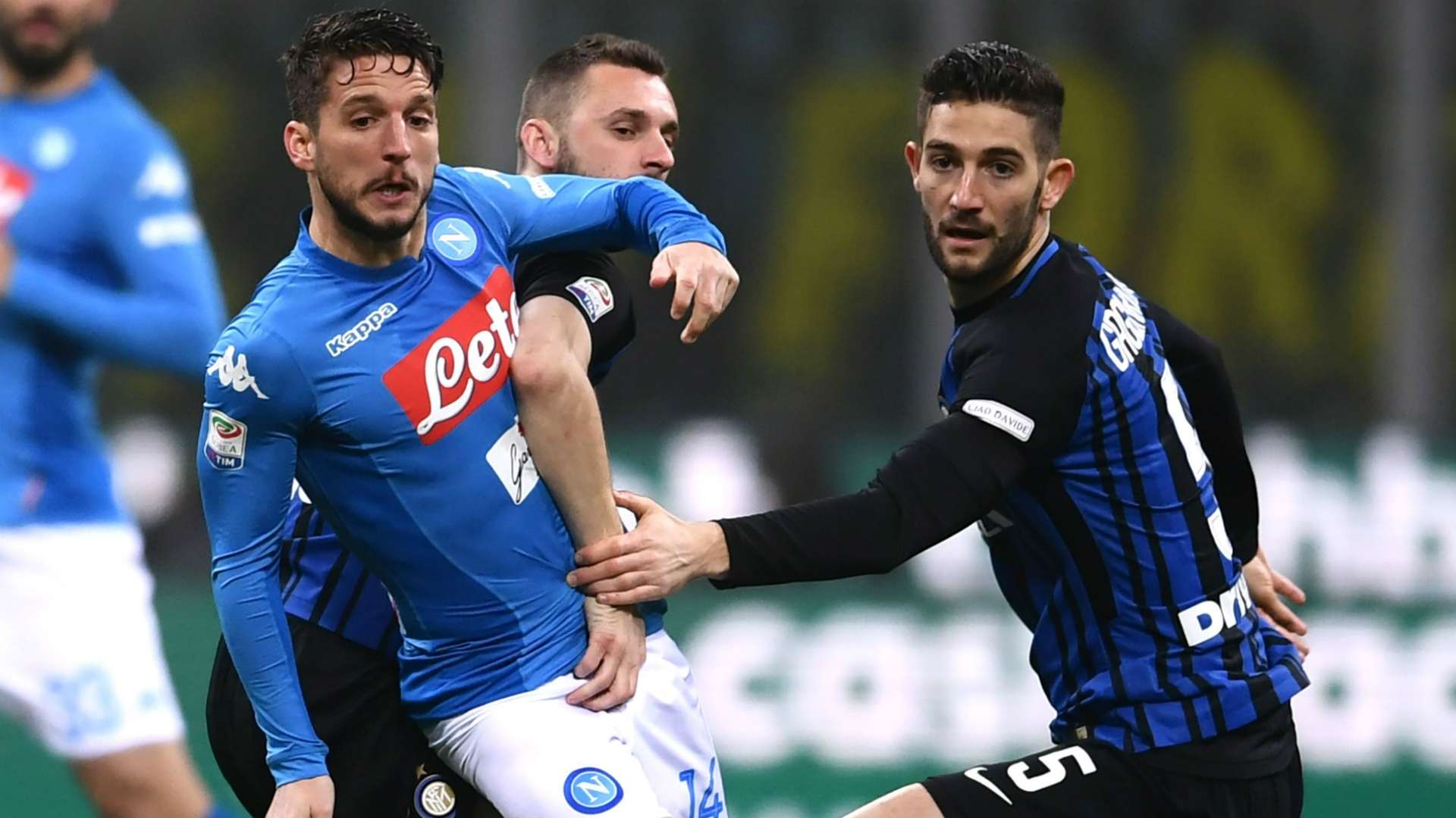 Gagliardini Mertens Inter Napoli Serie A