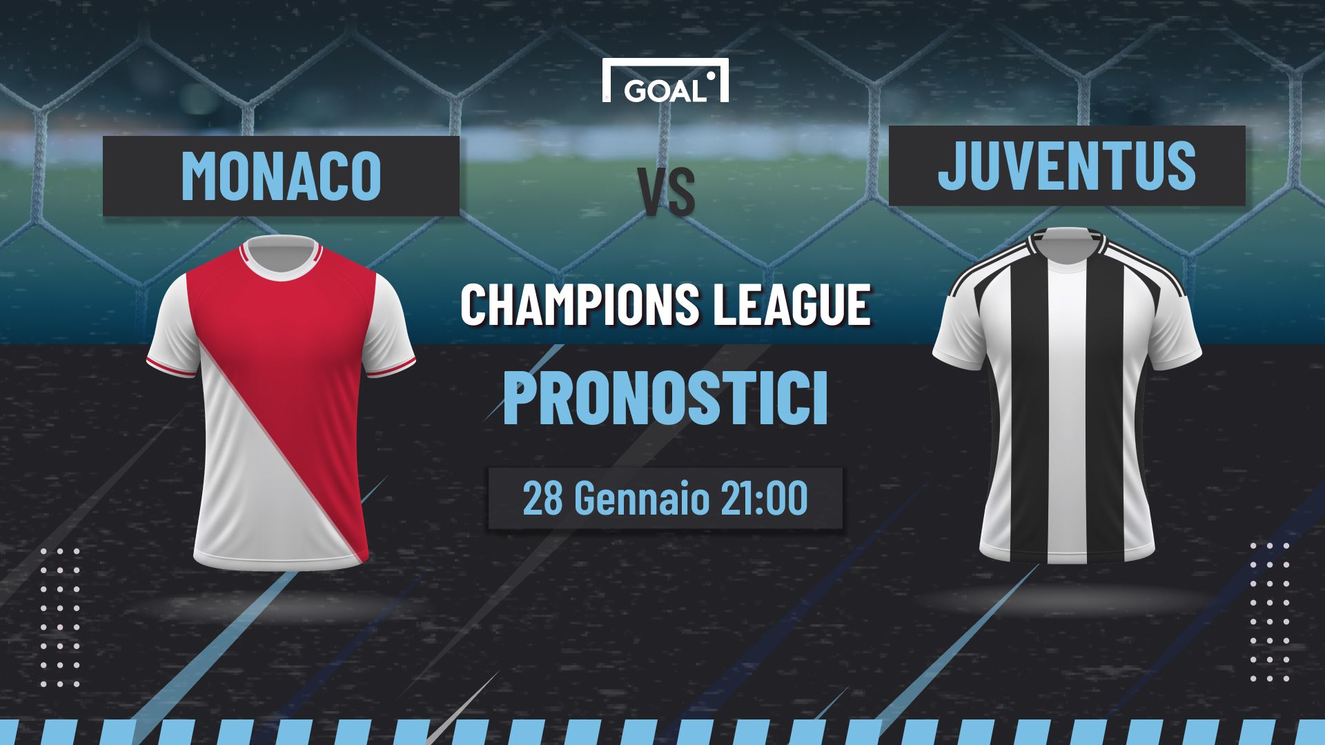 pronostici Monaco - Juventus