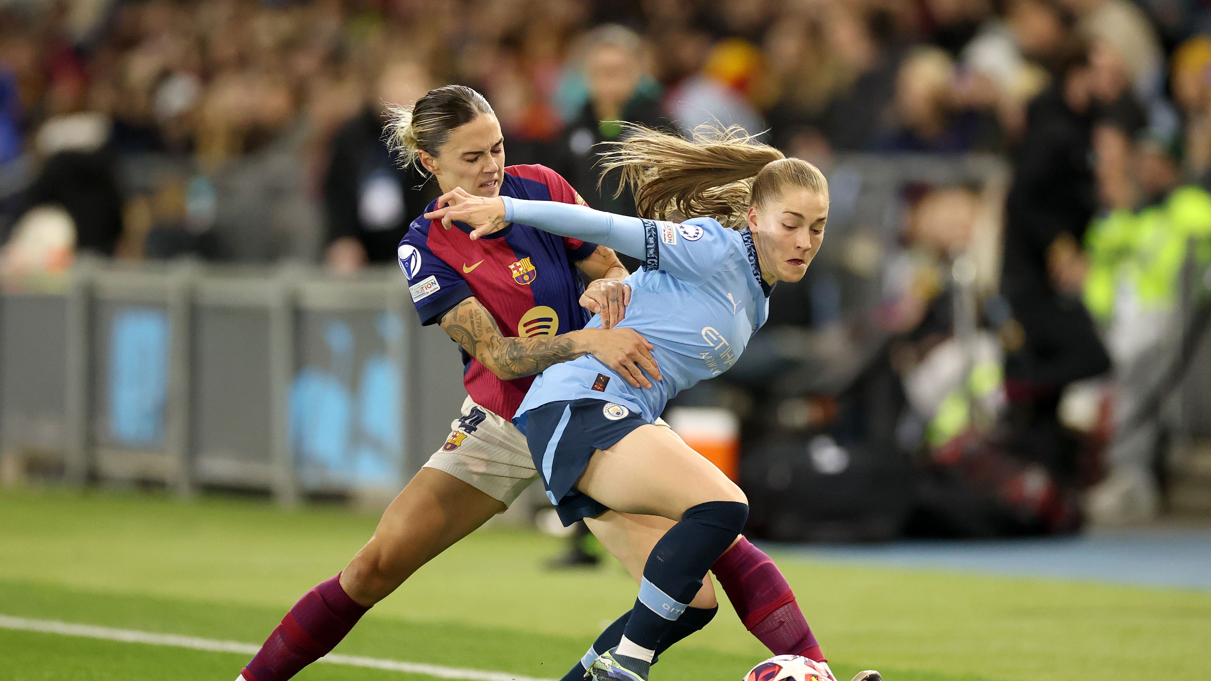 Jess Park Mapi Leon Man City Barcelona Women 2024-25