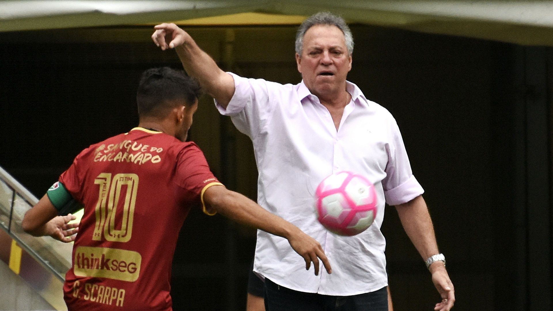 Scarpa Abel Braga Fluminense Bahia Brasileirão 2017 29 10 2017