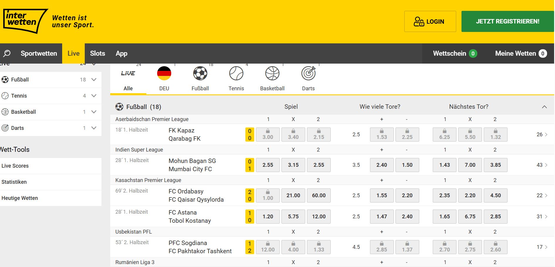 interwetten livewetten