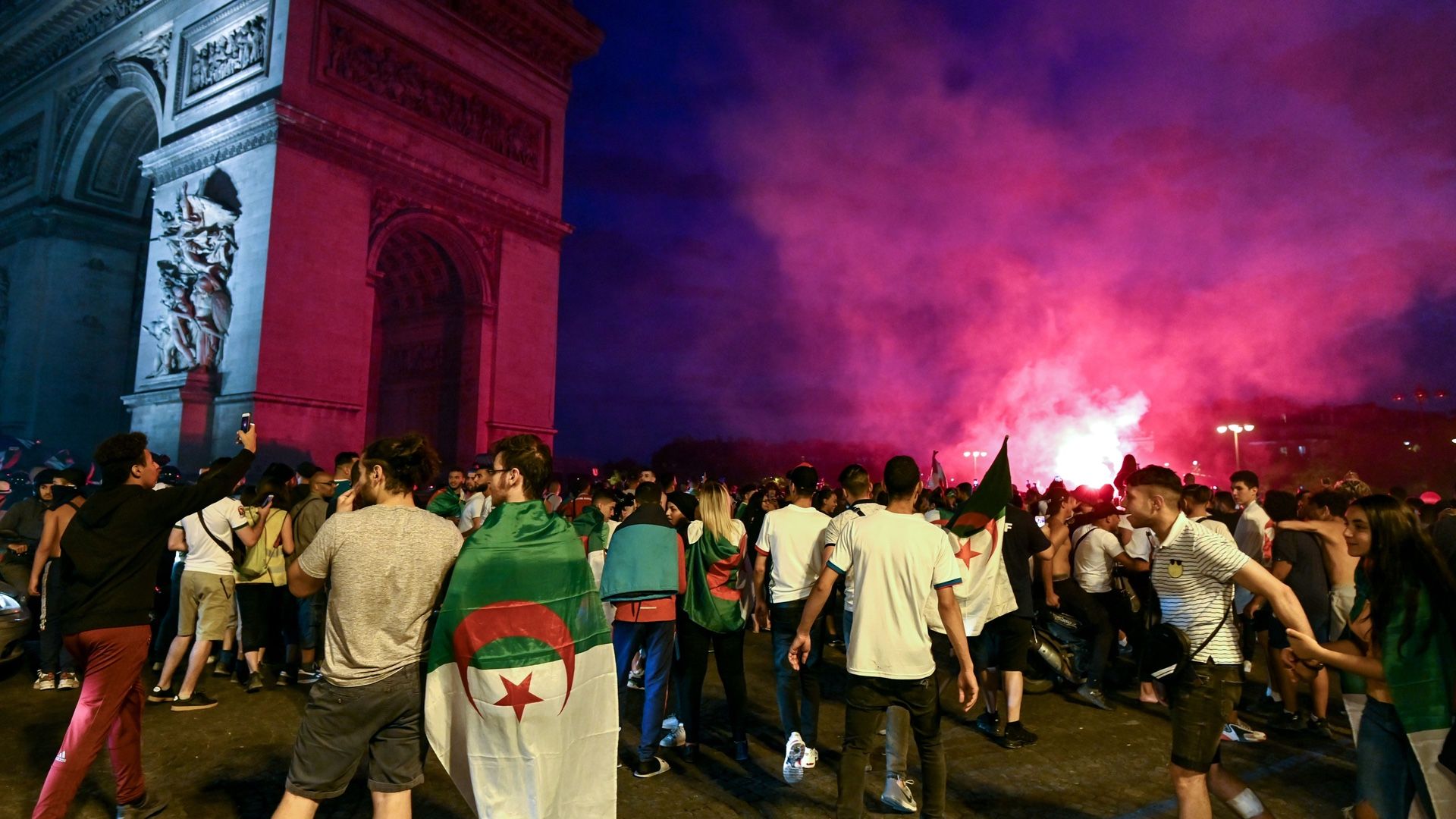 algeria fans france