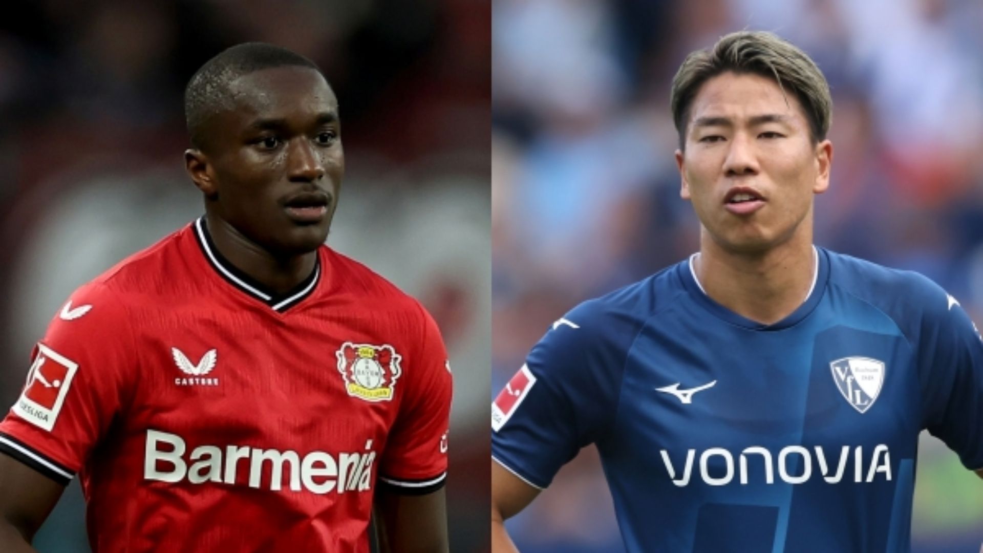 Moussa Diaby Leverkusen Takuma Asano Bochum