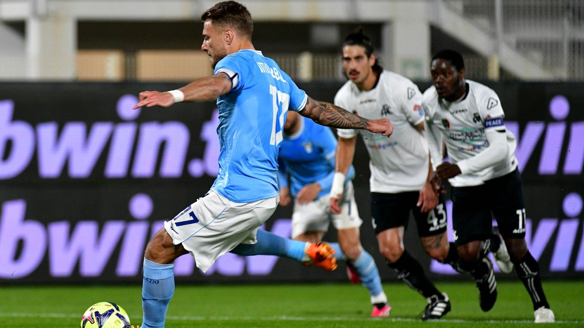 Immobile penalty Lazio