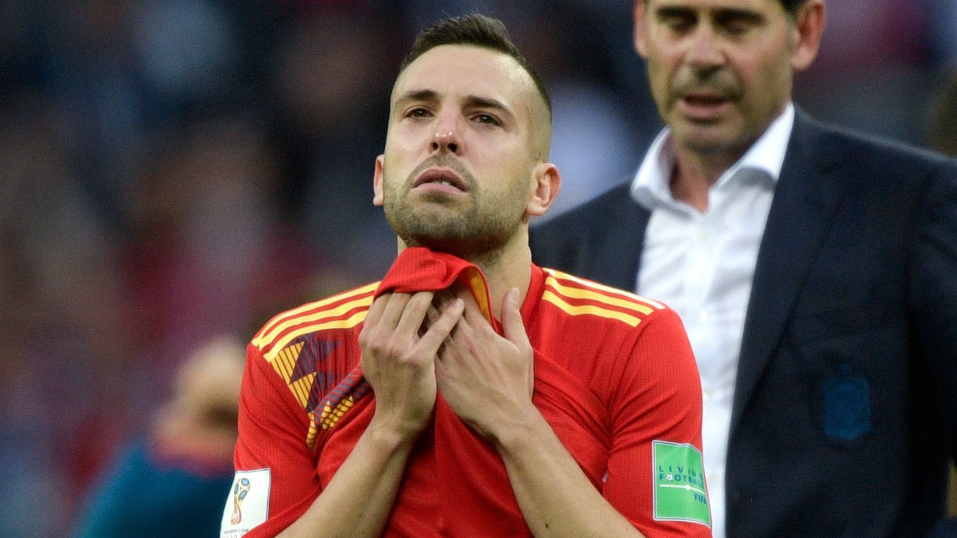 Jordi Alba Spain 2018