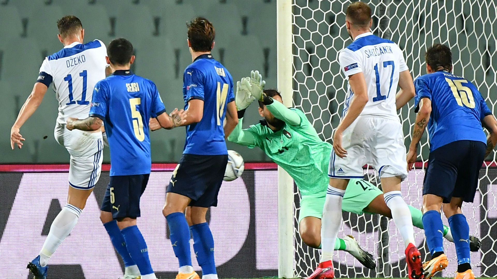 Dzeko Italy Bosnia Nations League