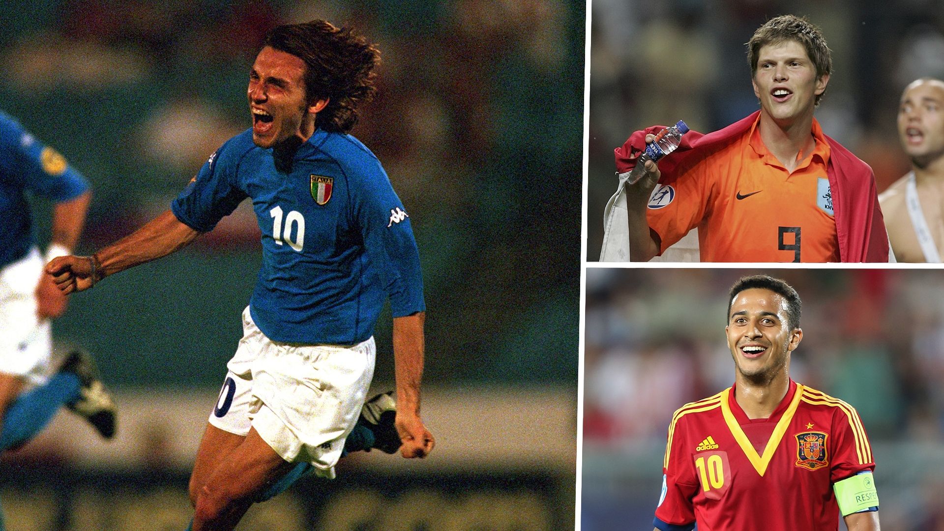 Andrea Pirlo Klass-Jan Huntelaar Thiago Alcantara