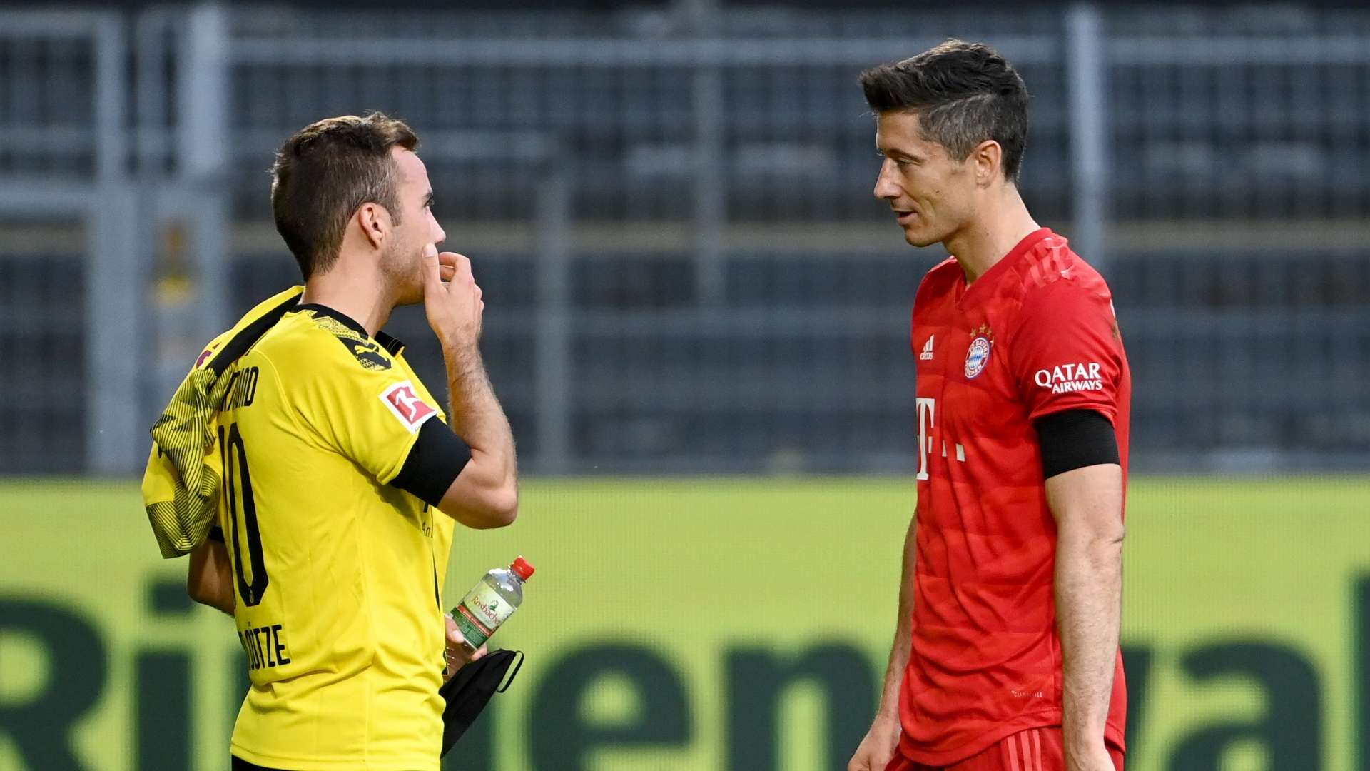 Mario Gotze, Robert Lewandowski, Dortmund vs Bayern