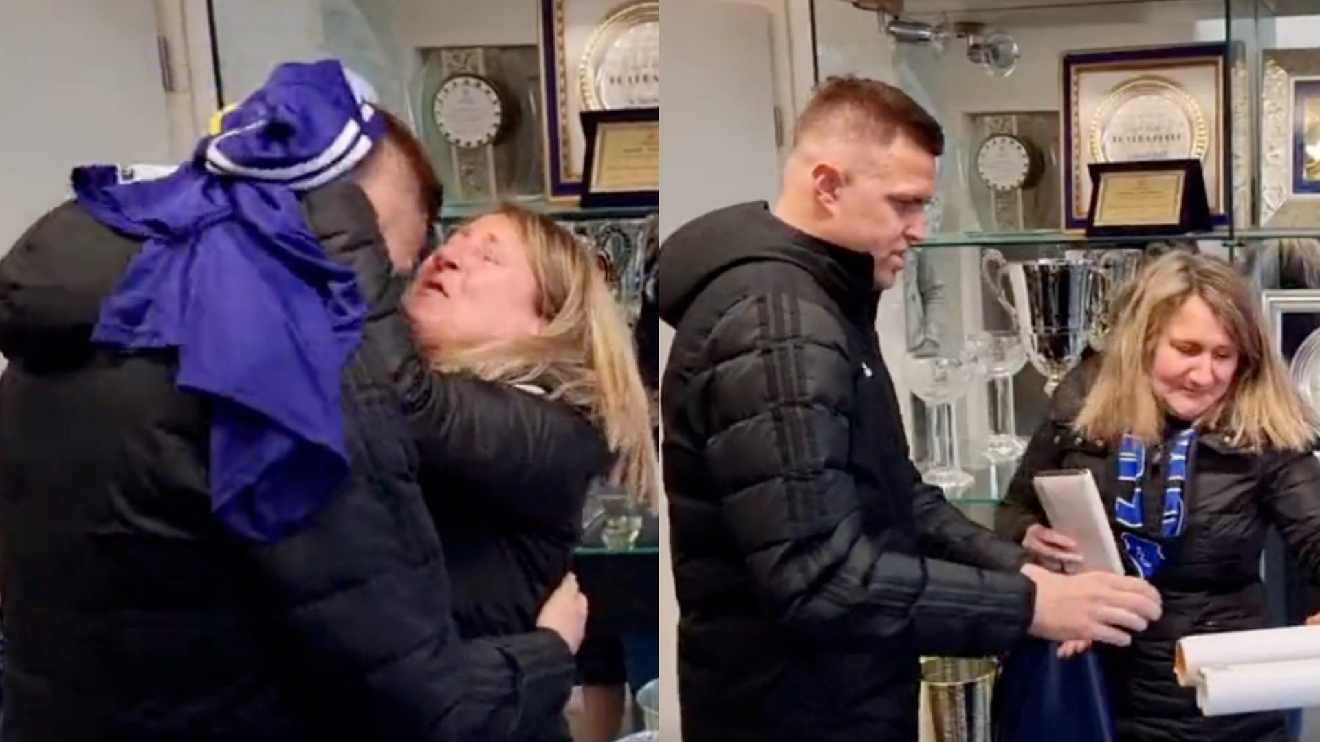 Ilicic visita tifosi Atalanta