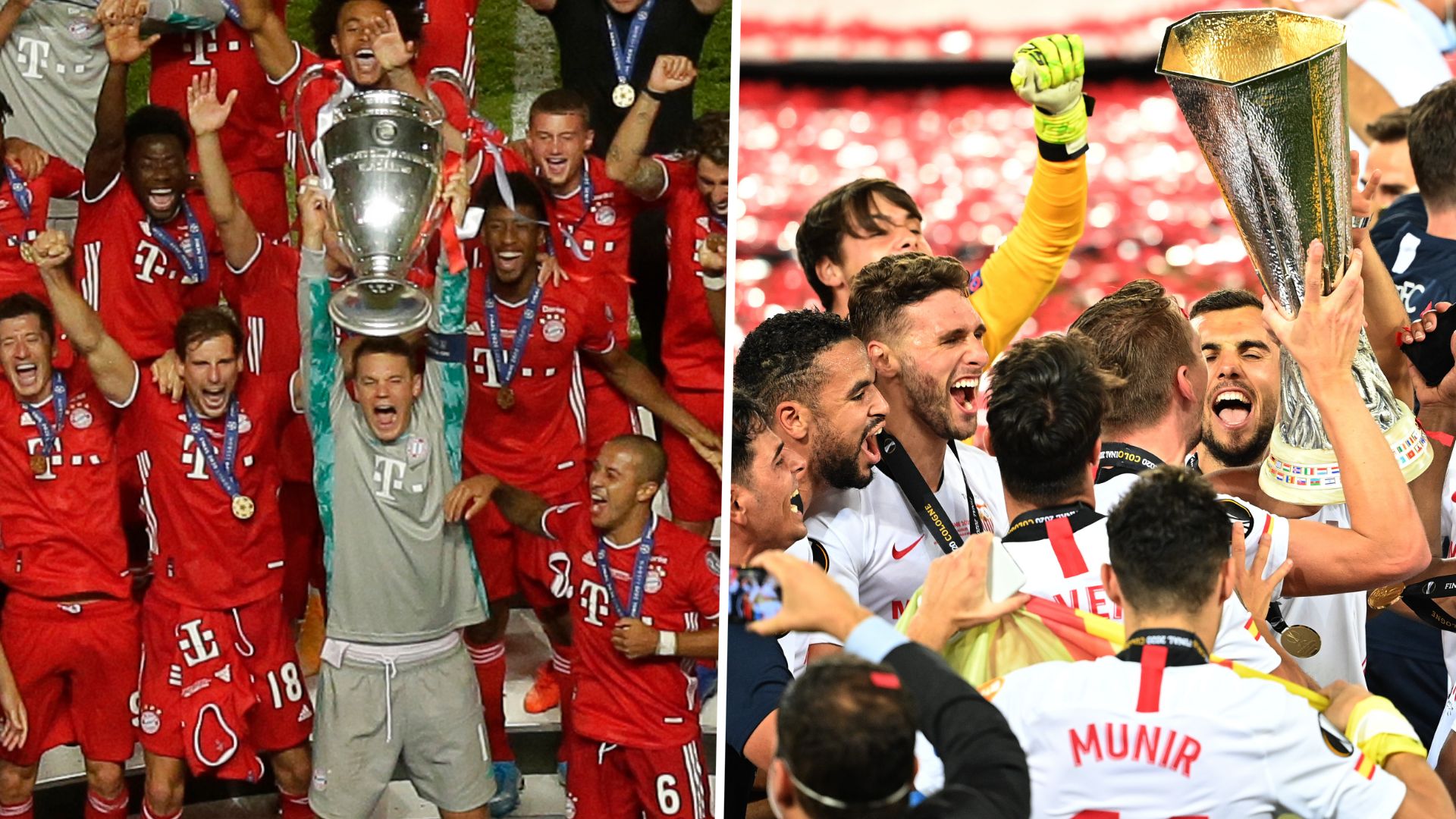 Bayern Champions Sevilla Europa League 2020