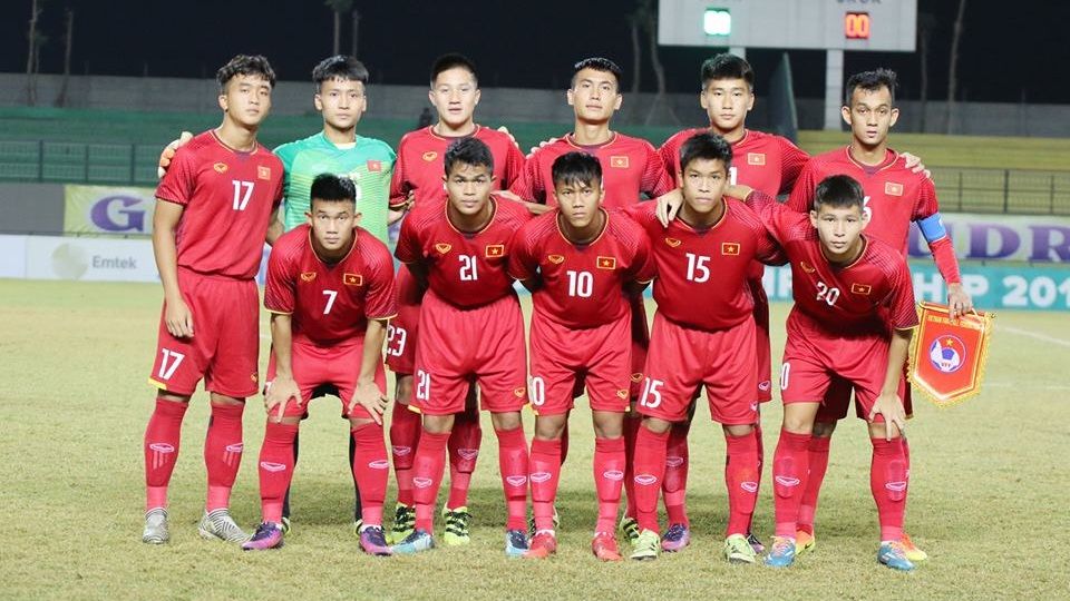 U19 Việt Nam U19 Singapore Giải U19 Đông Nam Á 2018